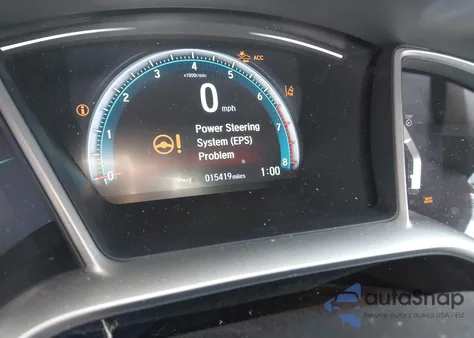 2016 Honda Civic Touring из США, поврежденный, VIN 2HGFC3B95GH355865